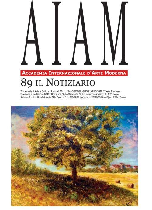 Notiziario Accademia Internazionale Arte Moderna - Numero 89 del 2019
